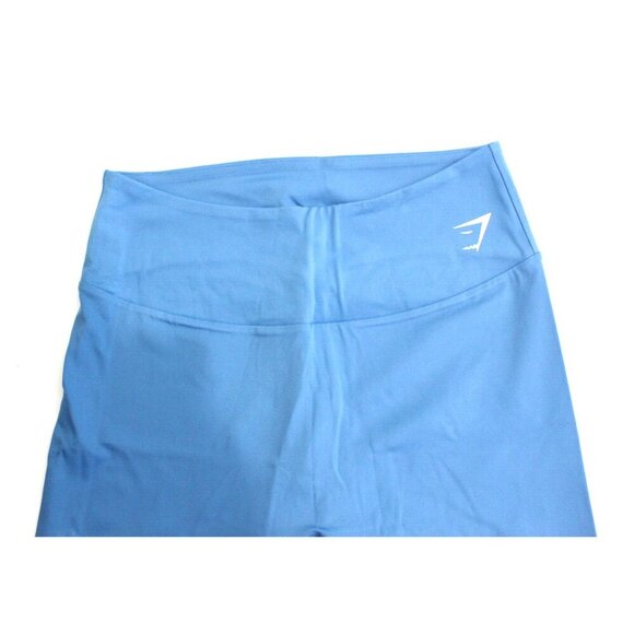 Gymshark Women Leggings Training Pants Exercise Fitness Coastal Blue Size 2XL - Picture 5 of 14